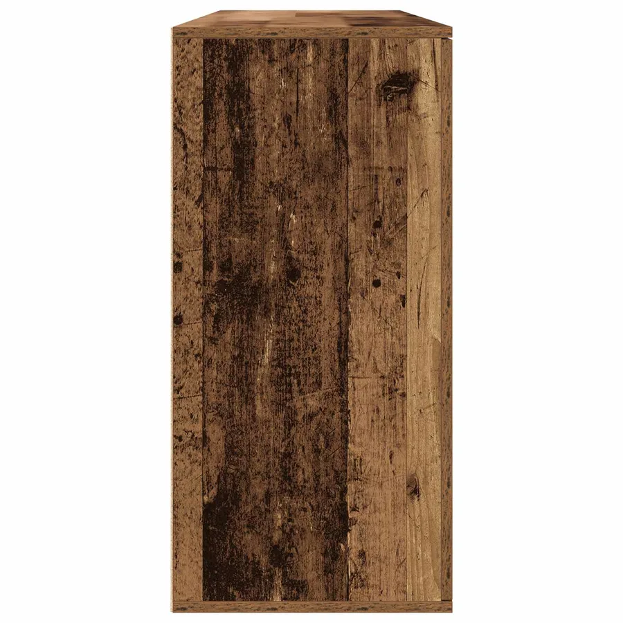 Buffet 2 pcs Bois ancien 79 x 38 x 80 cm Bois d'ingénierie - 7