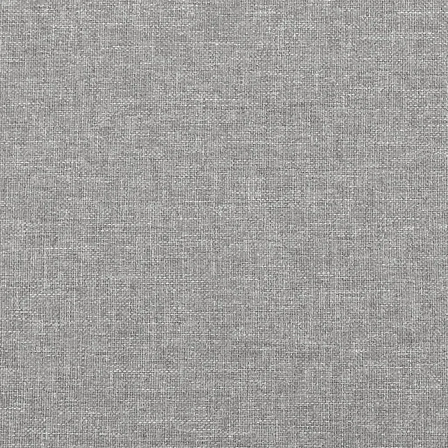 Cadre de lit sans matelas gris clair 140x190 cm tissu - 8
