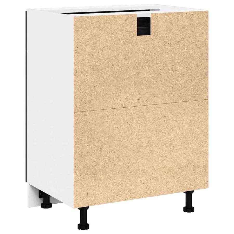 Armoire suspendue avec tiroir Chêne noir 60 x 46 x 81,5 cm - 6