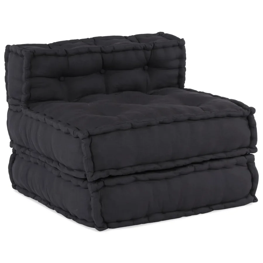 Unité de canapé modulaire 4 pcs Anthracite Tissu - 3