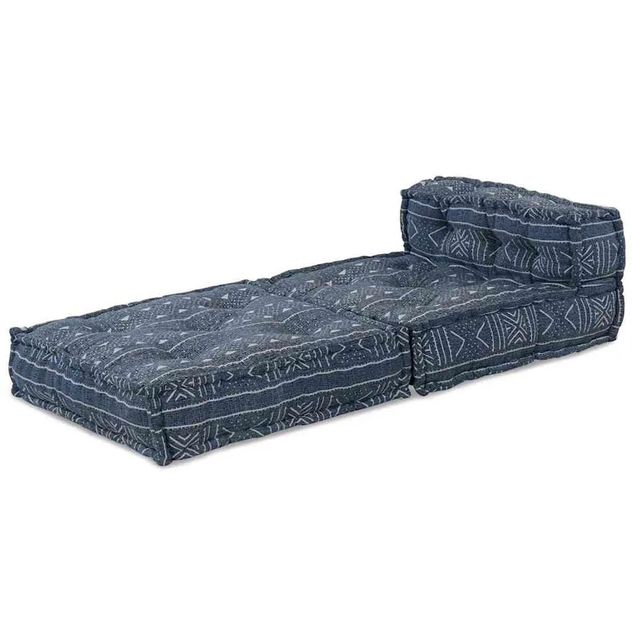Unité de canapé modulaire Impression Indigo 70 x 70 x 56 cm - 2