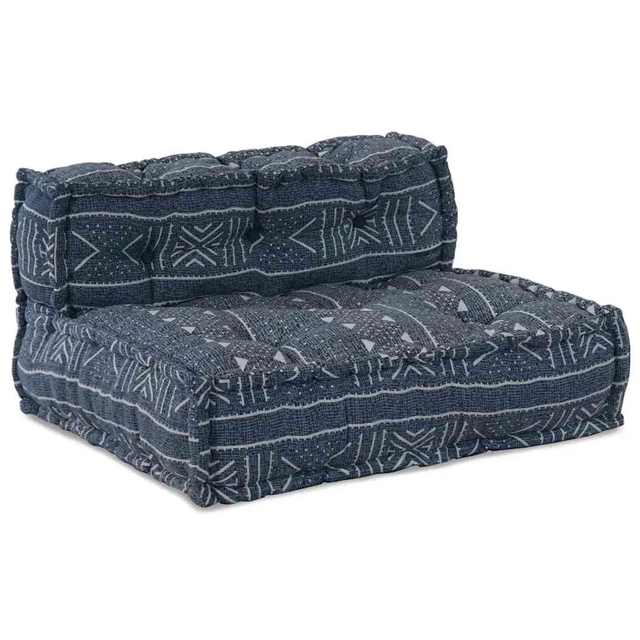 Unité de canapé modulaire Impression Indigo 70 x 70 x 56 cm - 4