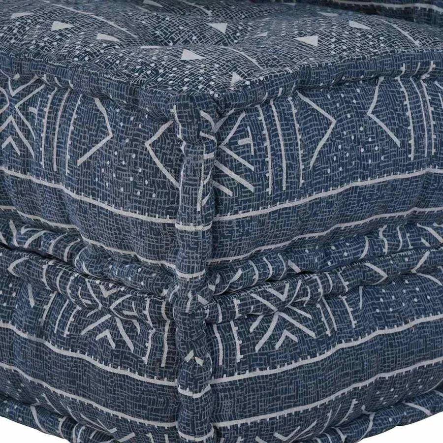 Unité de canapé modulaire Impression Indigo 70 x 70 x 56 cm - 8