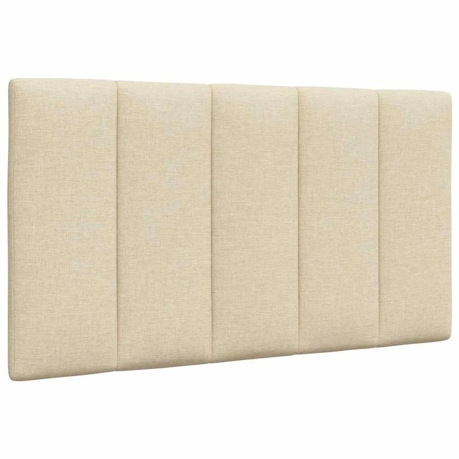 Lit avec matelas Hanko crème 80x200 cm tissu - 9