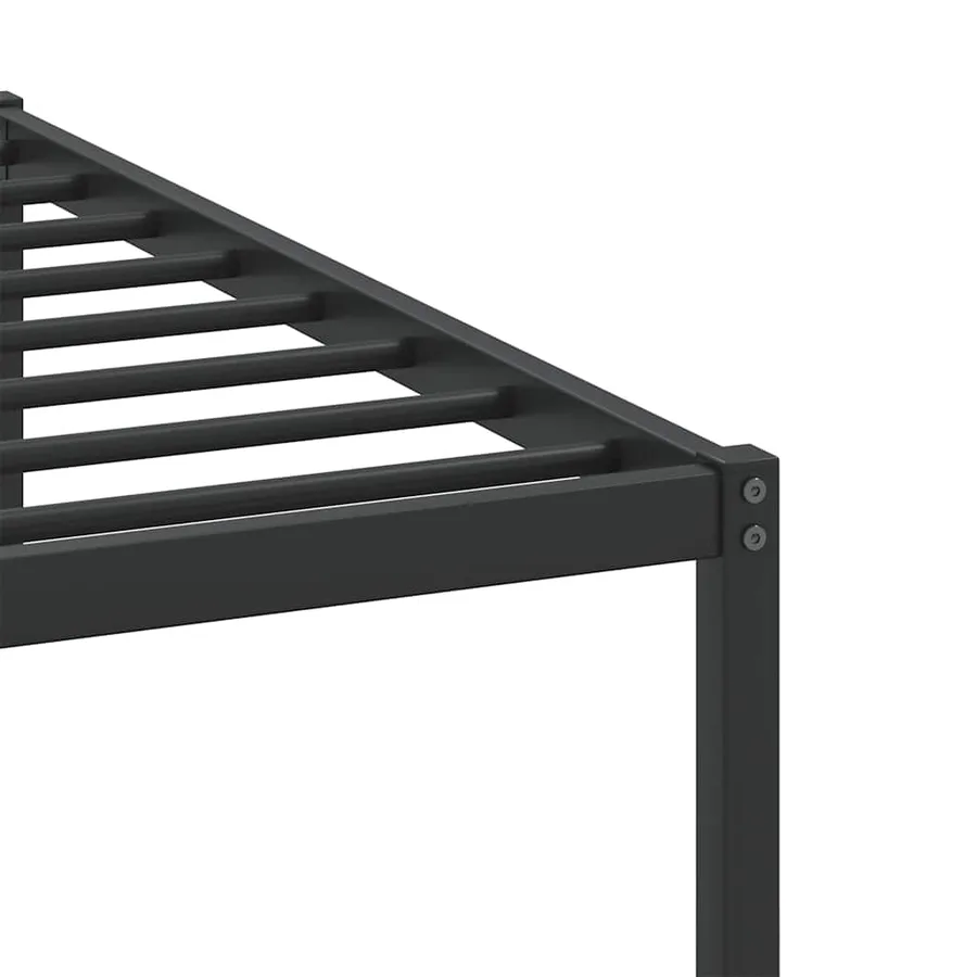 Cadre de lit sans matelas chêne fumé 193x201 cm bois ingénierie - 10