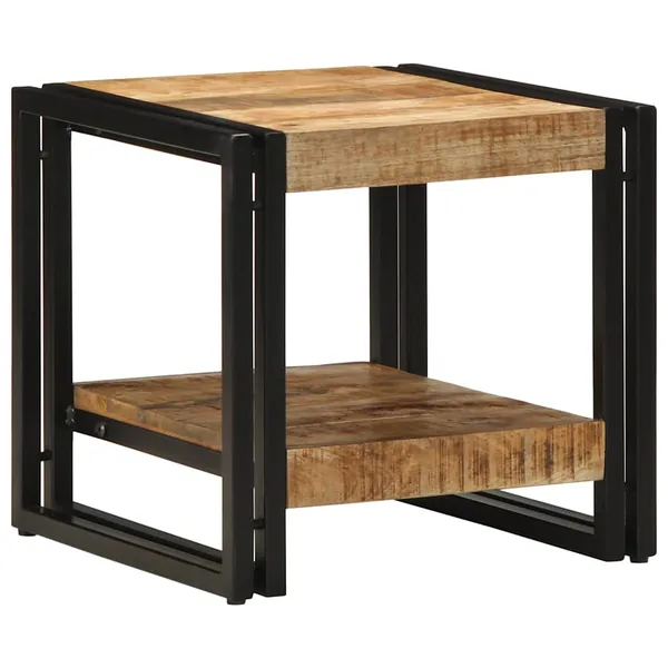 Table basse Marron 40 x 40 x 38 cm Bois de mangue massif