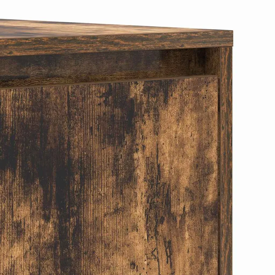 Buffet Chêne fumé 120 x 41 x 75 cm Bois d'ingénierie - 9