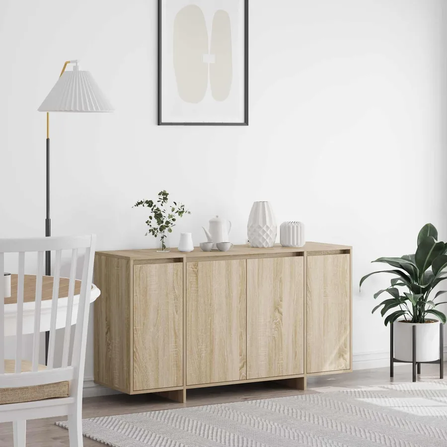 Buffet Chêne Sonoma 135 x 41 x 75 cm Bois d'ingénierie