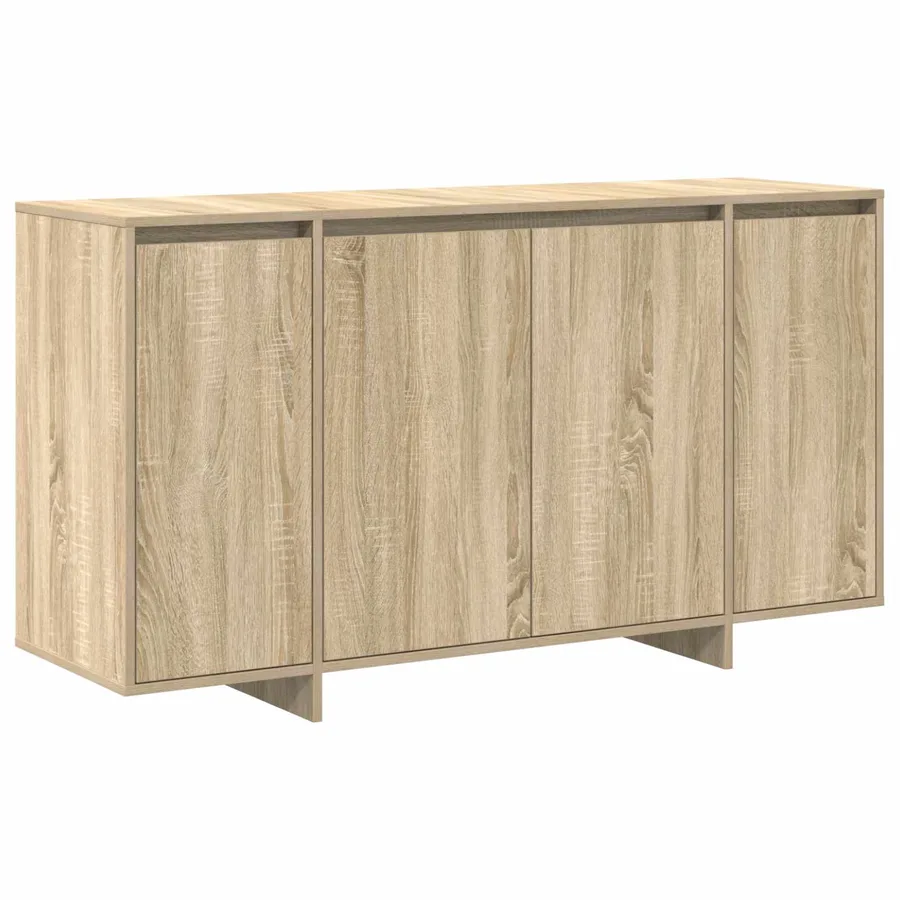 Buffet Chêne Sonoma 135 x 41 x 75 cm Bois d'ingénierie - 2