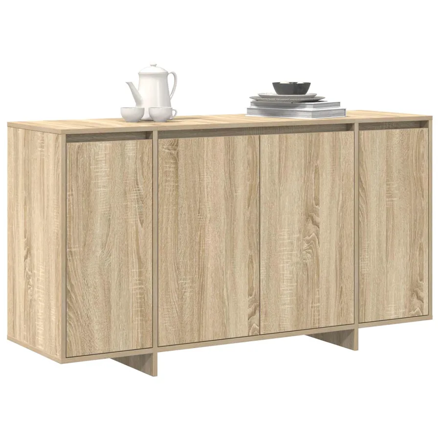 Buffet Chêne Sonoma 135 x 41 x 75 cm Bois d'ingénierie - 3