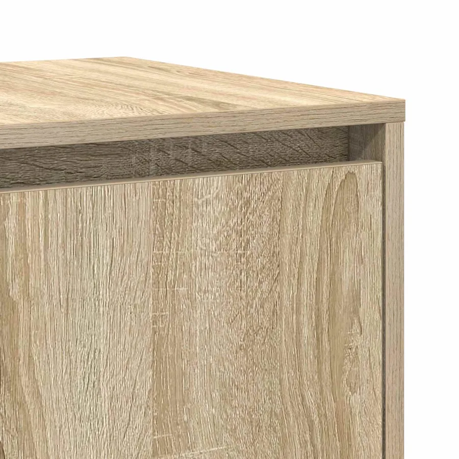 Buffet Chêne Sonoma 135 x 41 x 75 cm Bois d'ingénierie - 9