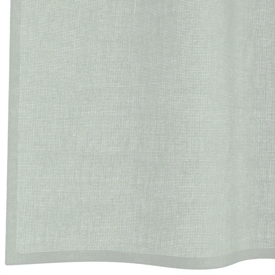 Rideaux en voile avec œillets 2 pcs gris clair 140x245 cm - 6