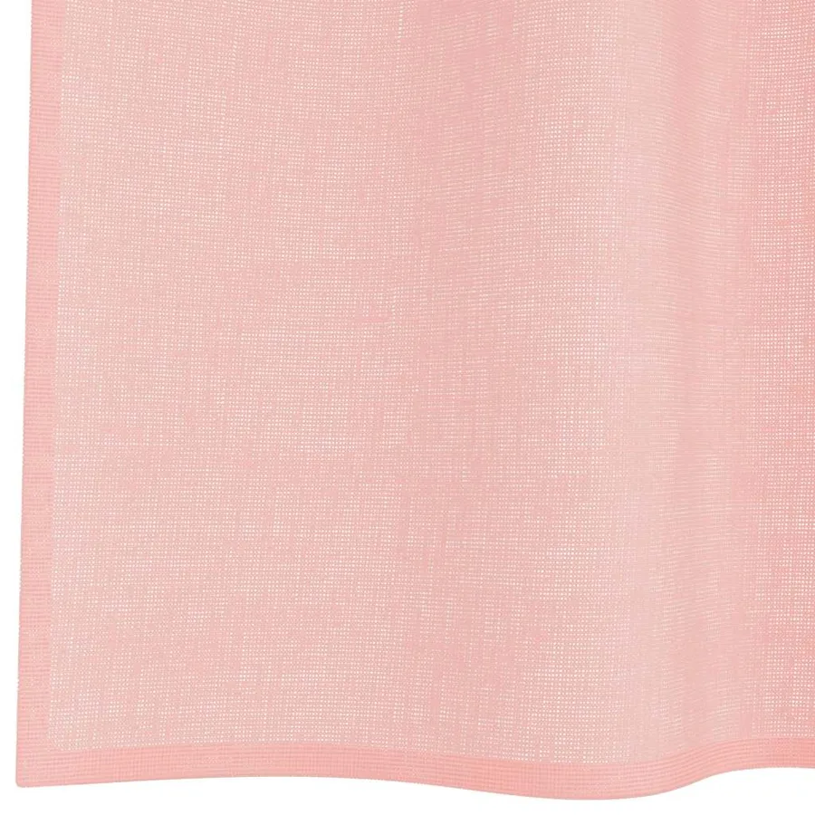 Rideaux en voile avec œillets 2 pcs rose 140x225 cm - 6