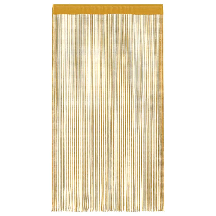 Rideaux à fils 2 pcs or 140x250 cm - 4