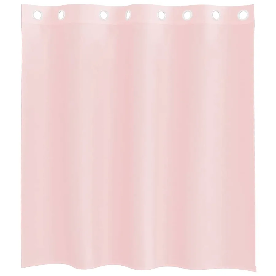 Rideaux en voile avec œillets 2 pcs rose clair 140x140 cm - 4