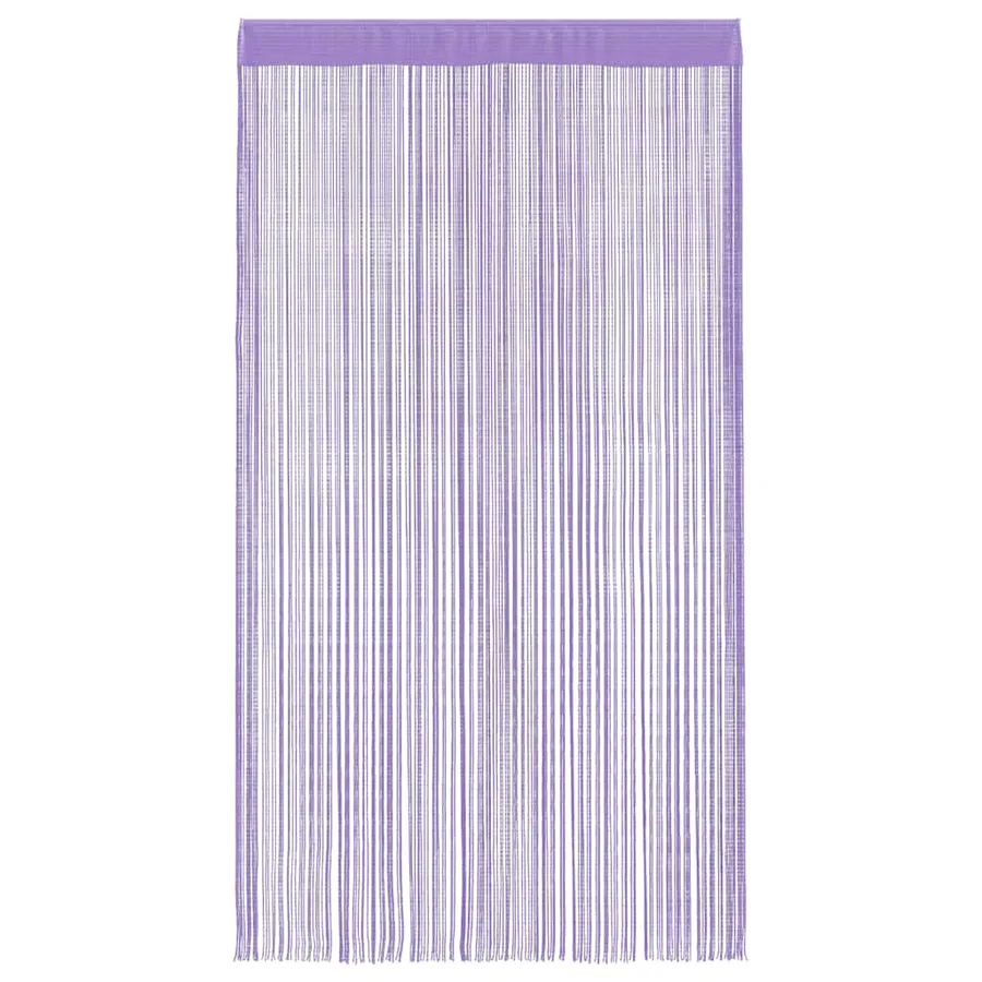 Rideau en fils 2 pcs 140 x 250 cm violet - 4