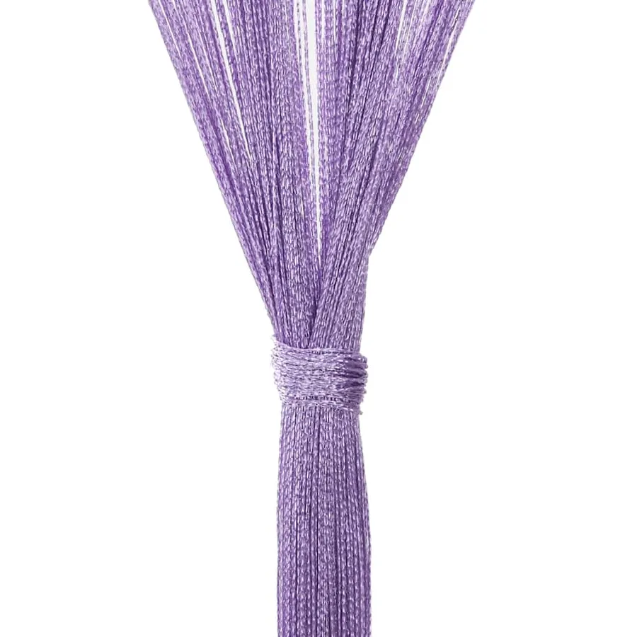 Rideau en fils 2 pcs 140 x 250 cm violet - 7