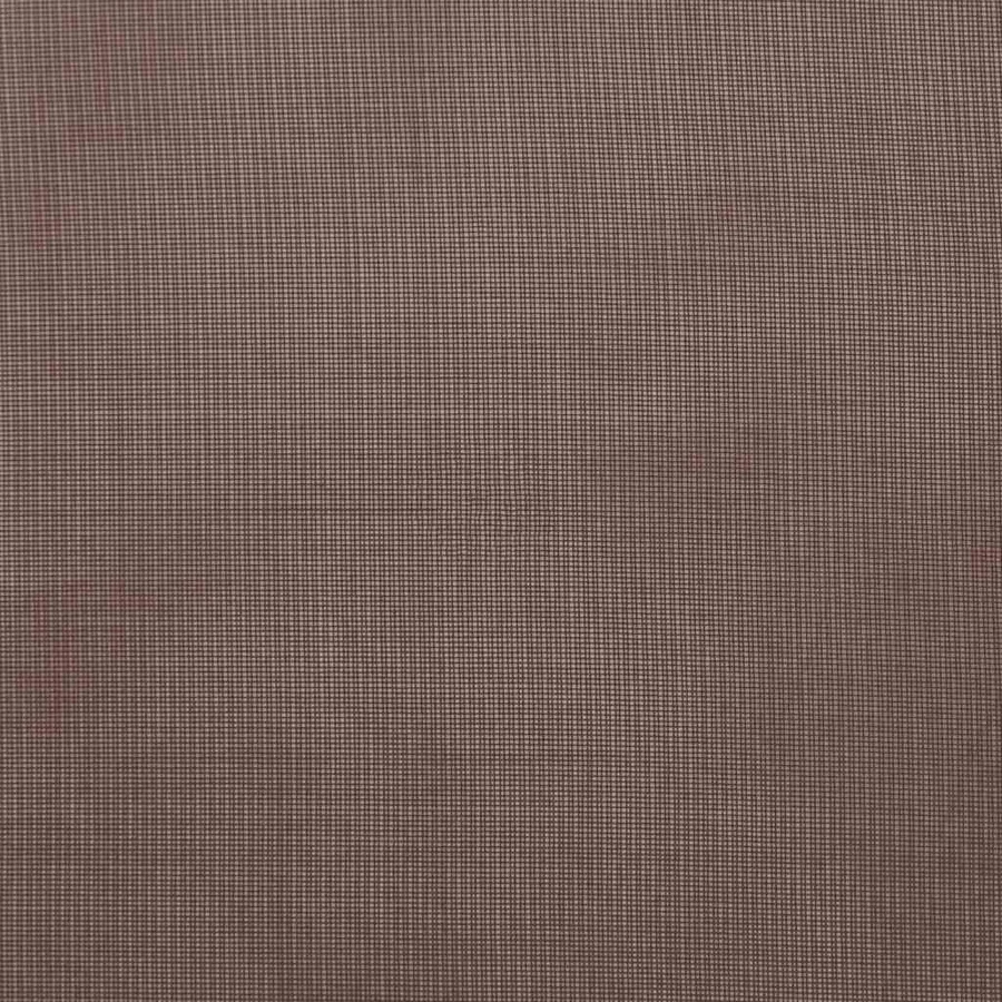 Rideaux en voile avec passants 2 pcs marron - 8