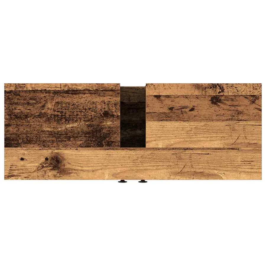 Meuble de Lavabo de Salle de Bain Bois ancien 80 x 30 x 60 cm - 9