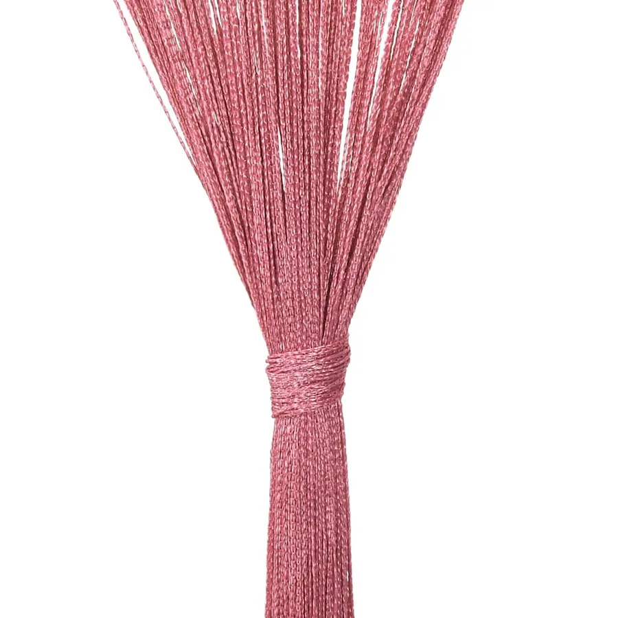 Rideaux à fils 2 pcs rose 100x250 cm - 7