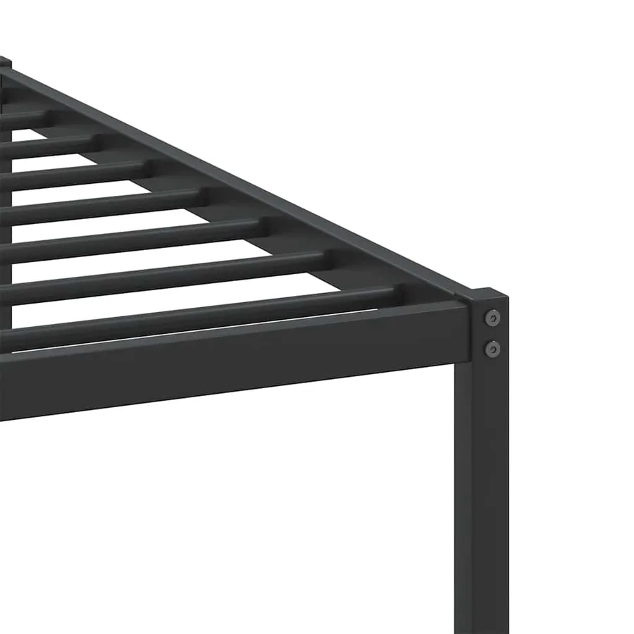 Cadre de lit sans matelas chêne sonoma 183x203 cm - 10