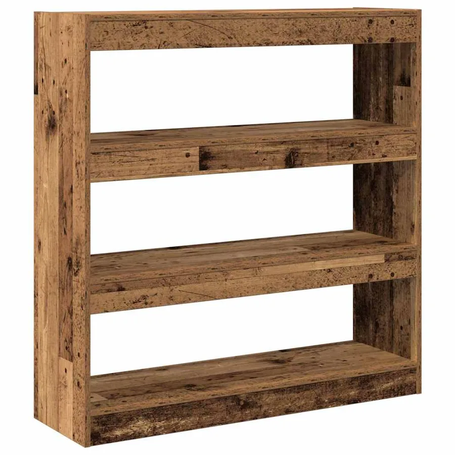 Bibliothèque Bois ancien 100 x 30 x 103 cm Bois d'ingénierie - 5