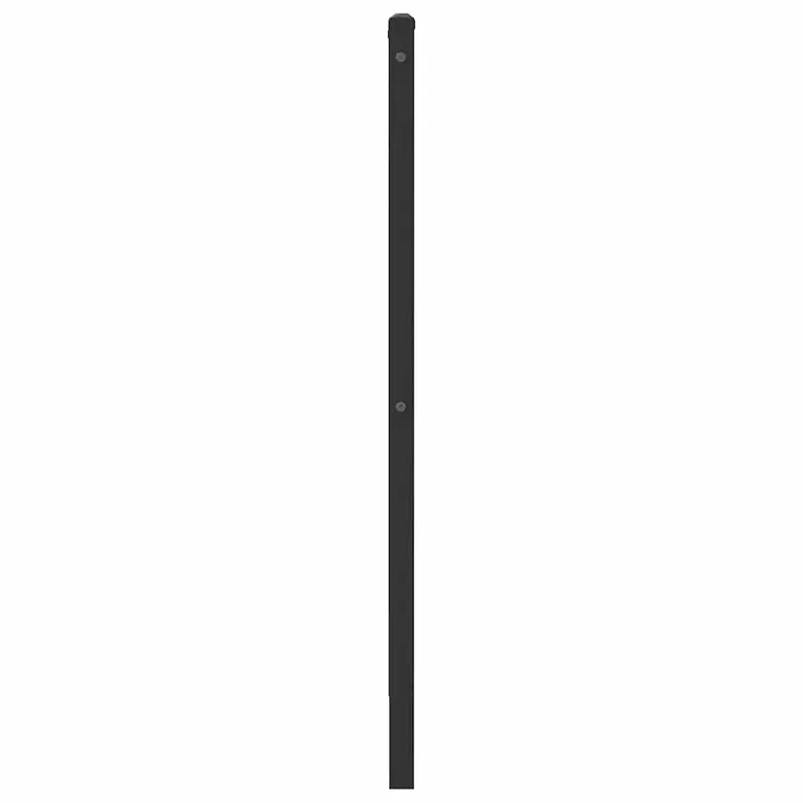 Cadre de lit en métal sans matelas chêne marron 183x213 cm - 7