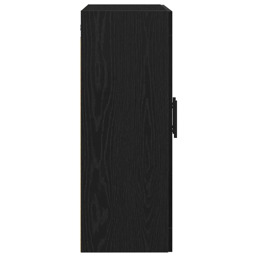 Meuble mural Chêne noir 69,5 x 34 x 90 cm Bois d'ingénierie - 6