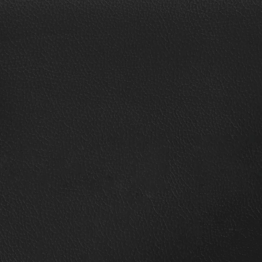 Canapé causeuse noir 110 cm similicuir - 7