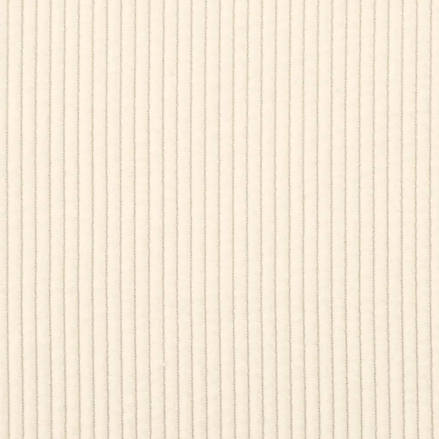 Canapé-chaise accoudoirs crème 54 cm tissu velours côtelé - 7