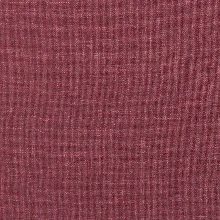 Chaise à bascule Rouge bordeaux Tissu - 7