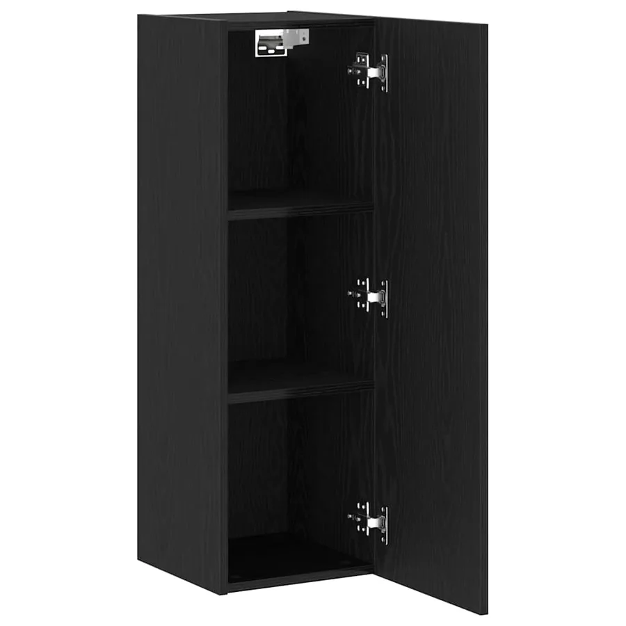 Meuble TV mural 2 pcs Chêne noir 30,5 x 28,5 x 90 cm - 5