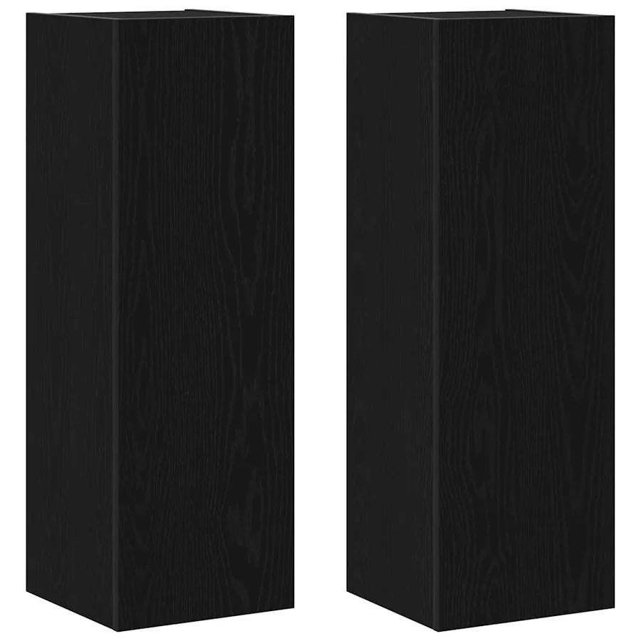 Ensemble meuble TV 8 pcs Chêne noir 100 x 30 x 30 cm - 7