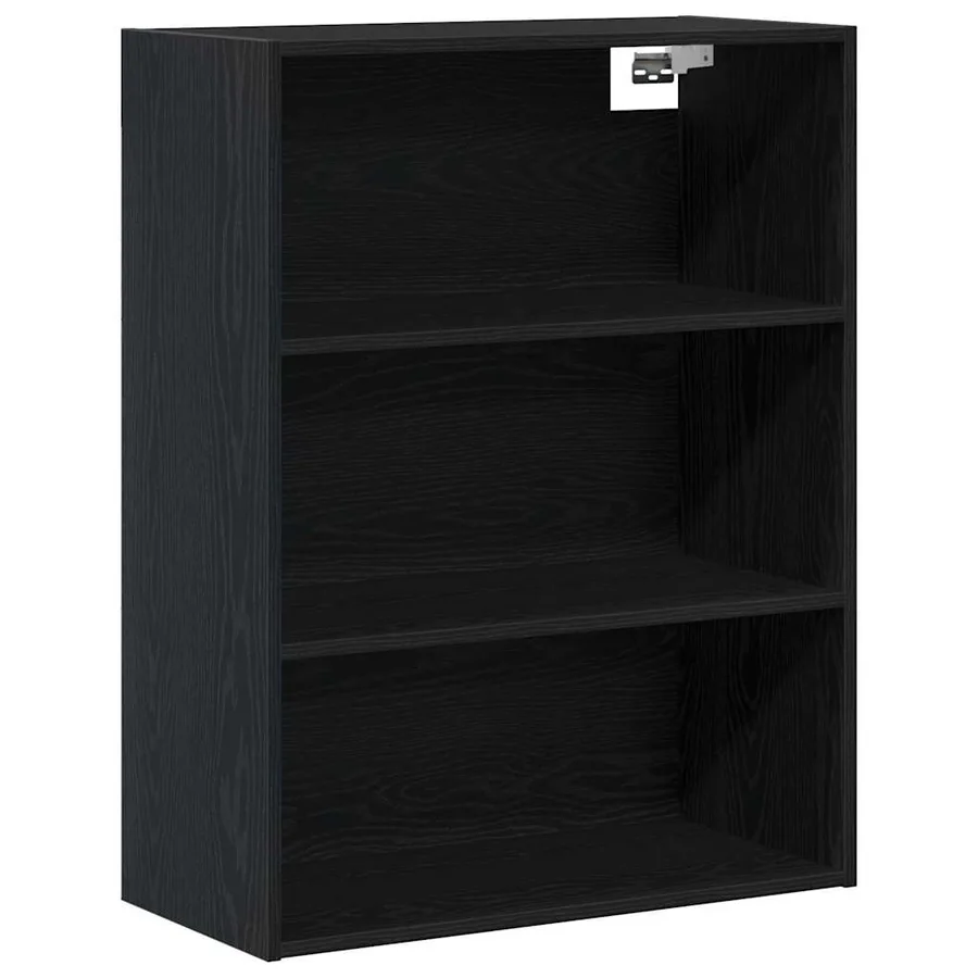 Haut Armoire 2 pcs Chêne noir Bois d'ingénierie - 4