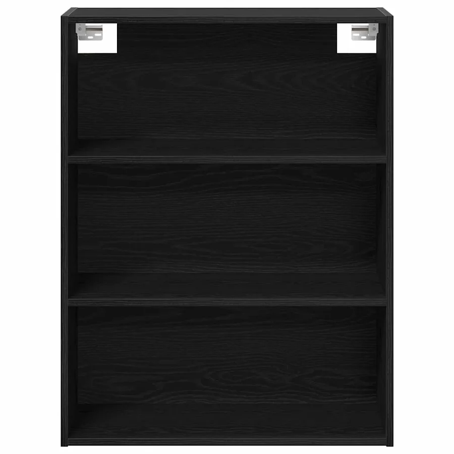 Haut Armoire 2 pcs Chêne noir Bois d'ingénierie - 6