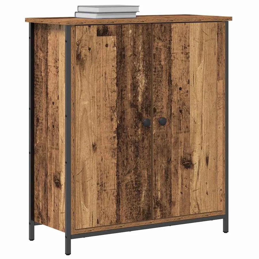 Buffet Bois ancien 70 x 30 x 80 cm Bois d'ingénierie - 3