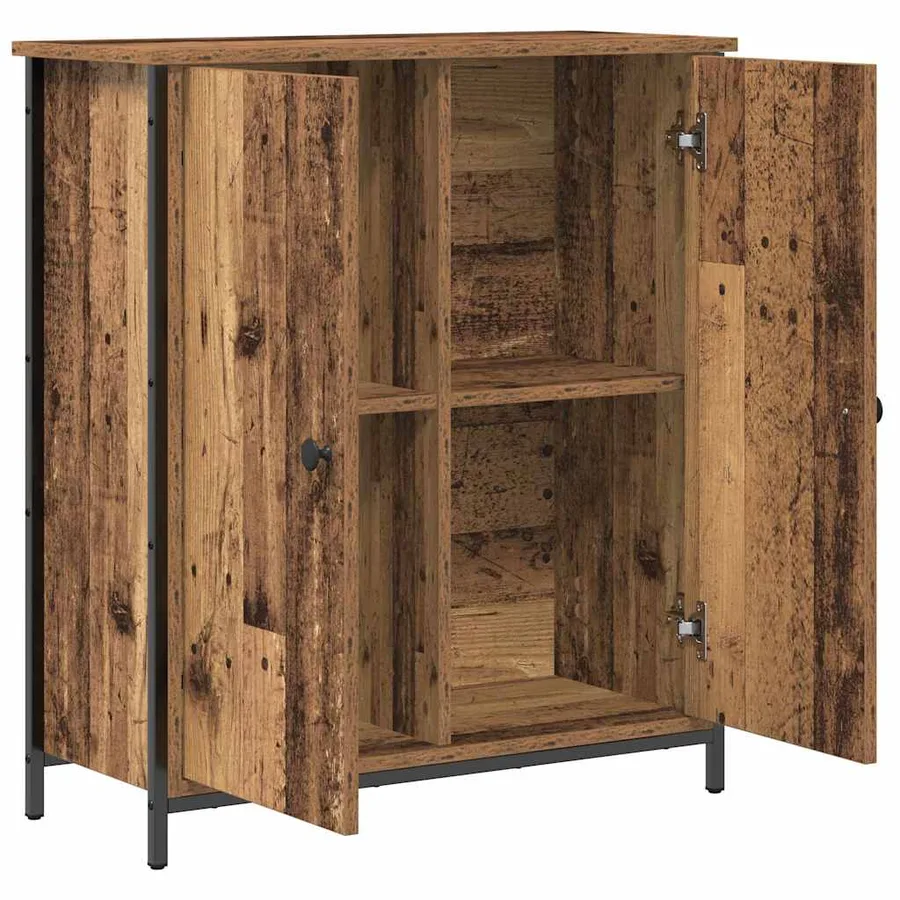Buffet Bois ancien 70 x 30 x 80 cm Bois d'ingénierie - 5