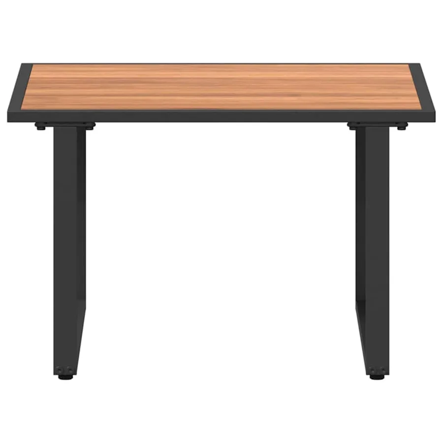 Table basse Noir et Marron 55 x 55 x 35 cm - 6