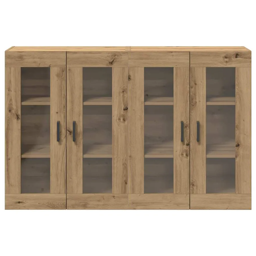 Cabinets muraux 2 pcs Chêne artisanal 69,5 x 34 x 90 cm - 6