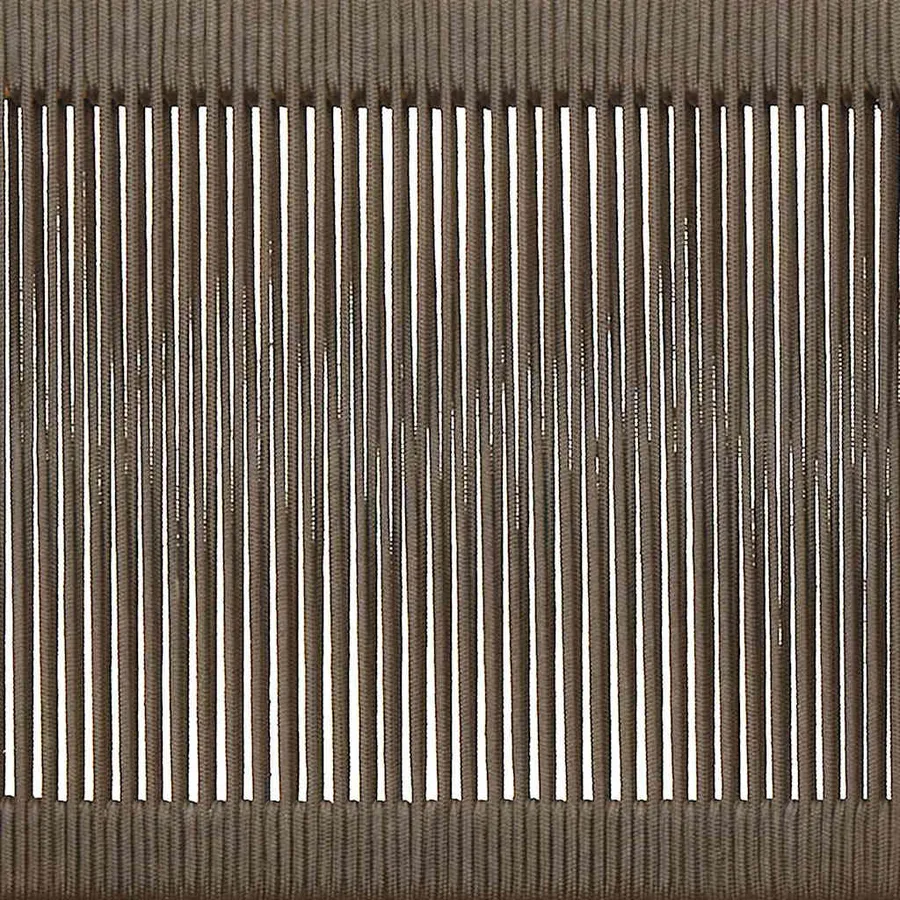 Banc de Détente de Jardin Gris Bois d'Acacia Massif - 8