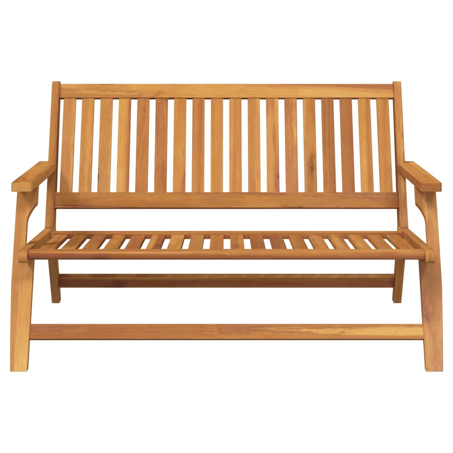 Banc Relax Marron Bois d'Acacia Massif - 2
