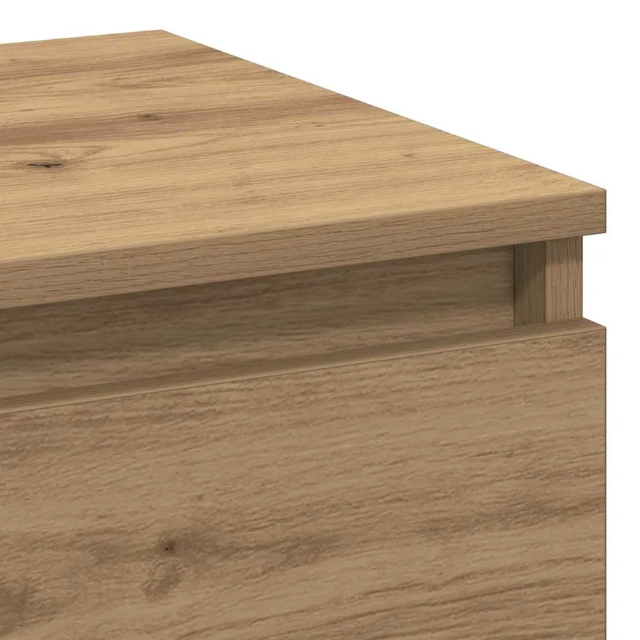Cabinet de chevet Chêne artisanal 40 x 35 x 50 cm - 9