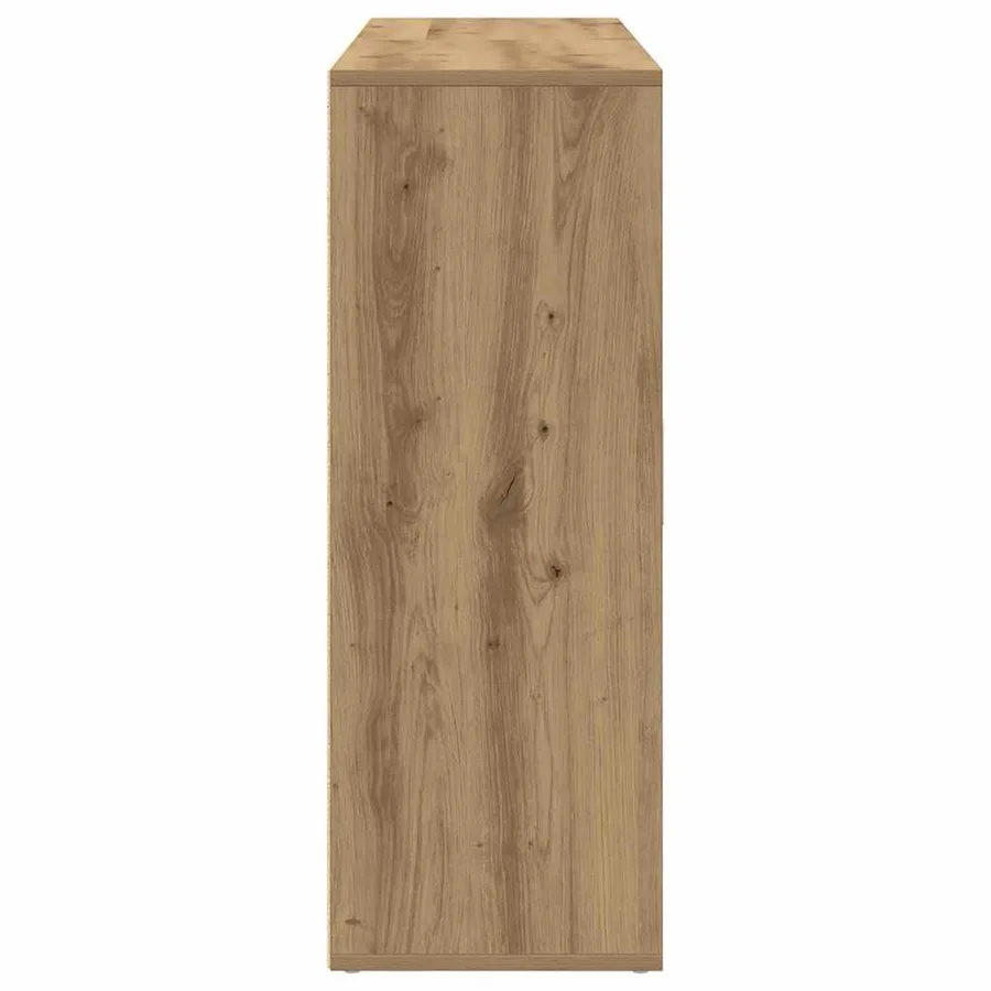 Buffet 2 pcs Chêne artisanal 60 x 31 x 84 cm Bois d'ingénierie - 7