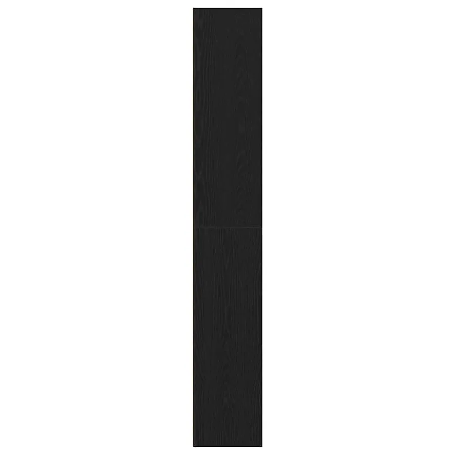 Bibliothèque chêne noir 60x30x189 cm bois d'ingénierie - 6