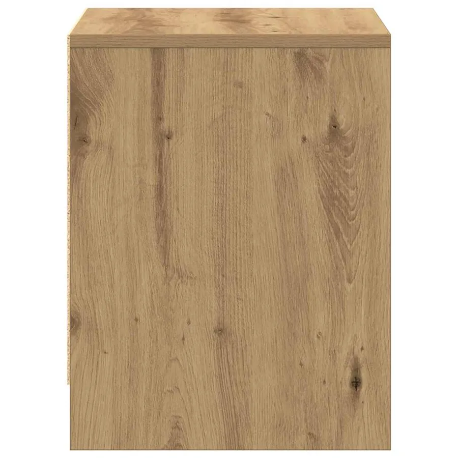 Cabinet de chevet Chêne artisanal 45 x 34 x 44,5 cm - 7