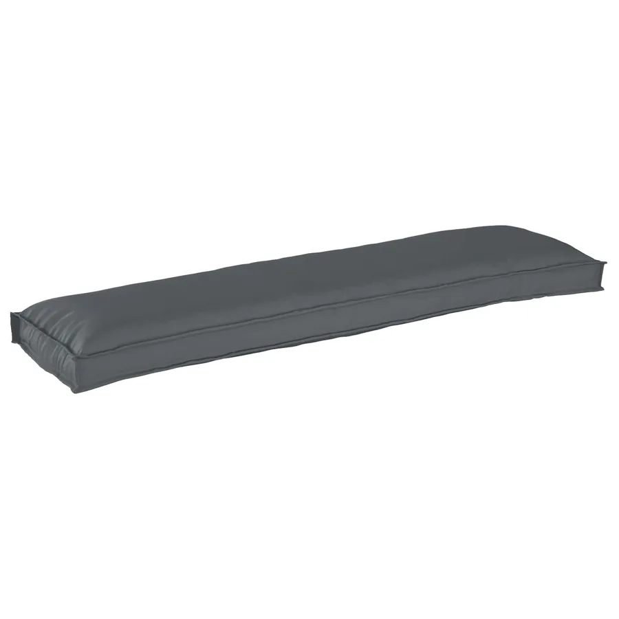 Set de coussins de palette 2 pcs Anthracite 150 x 40 x 8 cm - 2