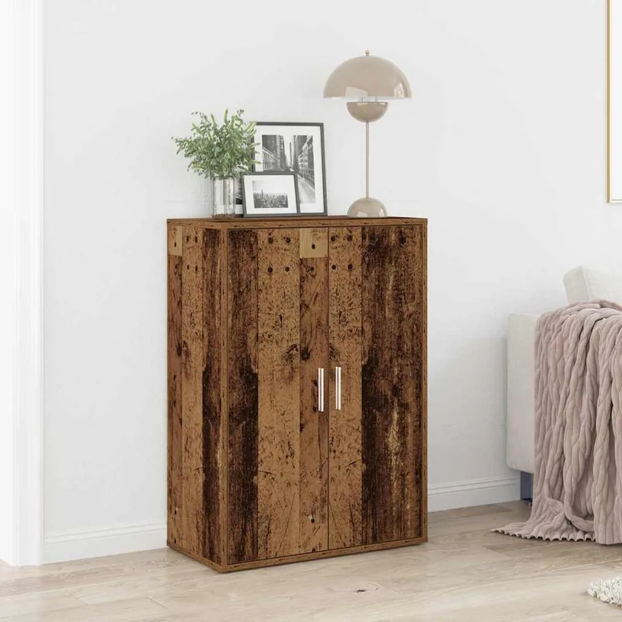 Buffet Bois ancien 60 x 31 x 84 cm Bois d'ingénierie