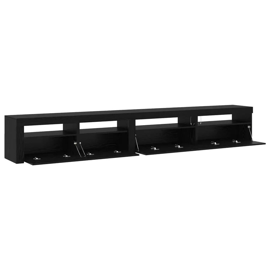 Ensemble meuble TV 3 pcs Chêne noir 270 x 35 x 40 cm - 6