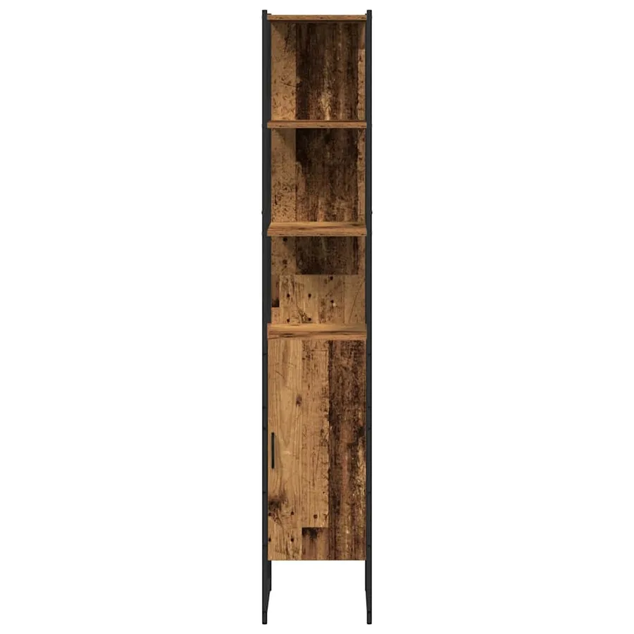 Meubles de salle de bain 3 pcs Marron Bois d'ingénierie - 7
