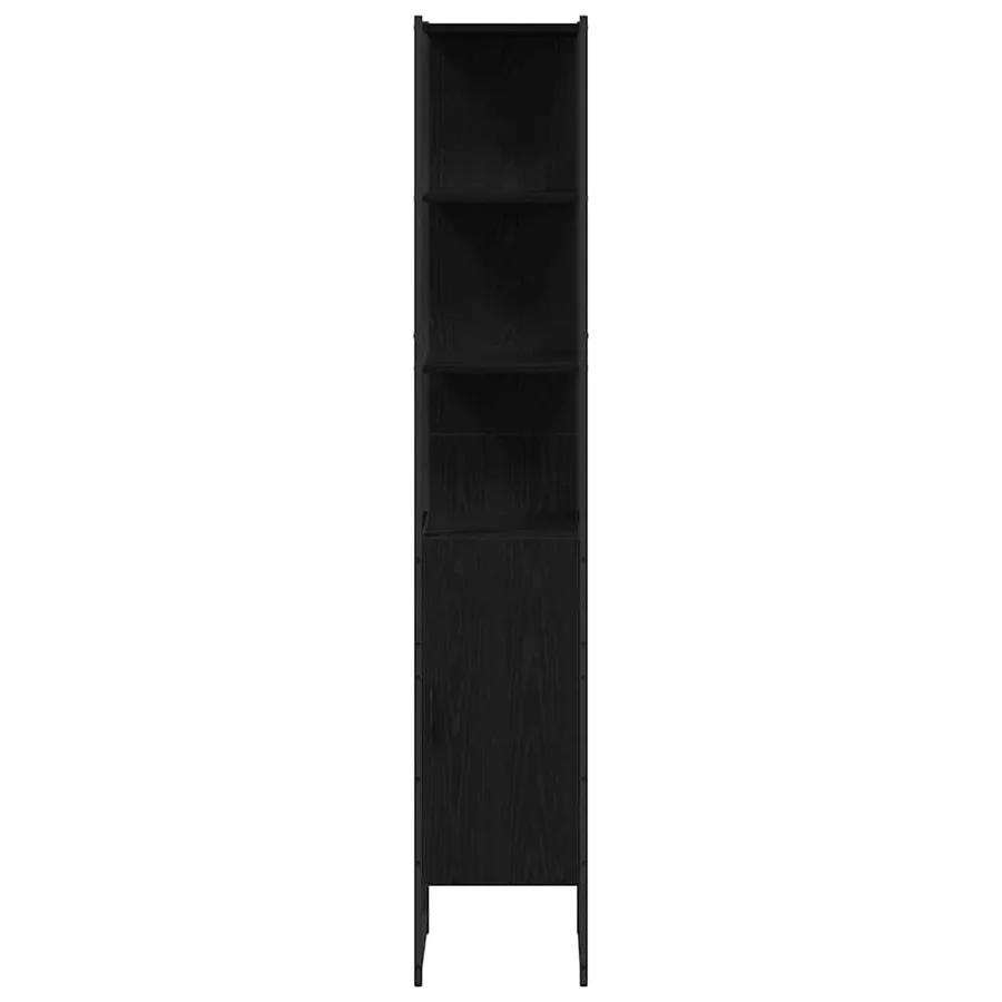 Ensemble de mobilier de salle de bain 3 pcs Chêne noir - 10